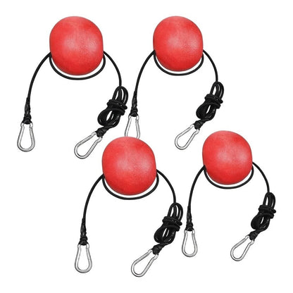 10cm Perforated PVC Anchor Buoy Float for Water Ski Rope Use