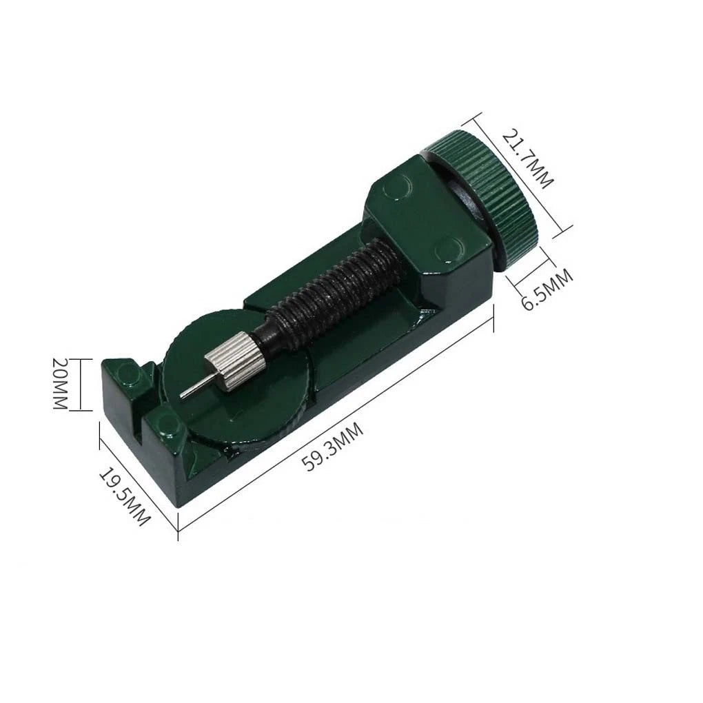 Metal Watch Band Link Remover Tool with 3 Pins for Sizing