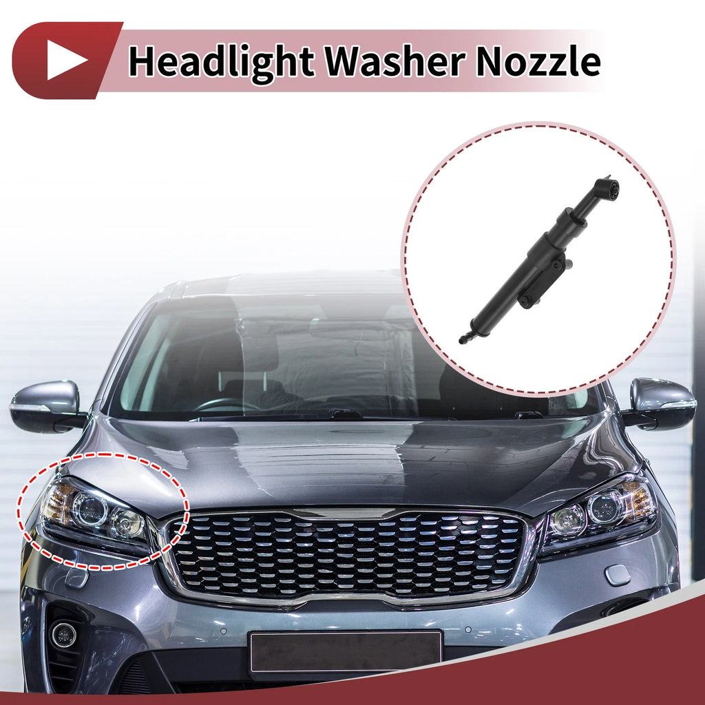 Front Passenger Side Headlight Washer Nozzle for Volvo XC60 (2018–2023) No.31416219