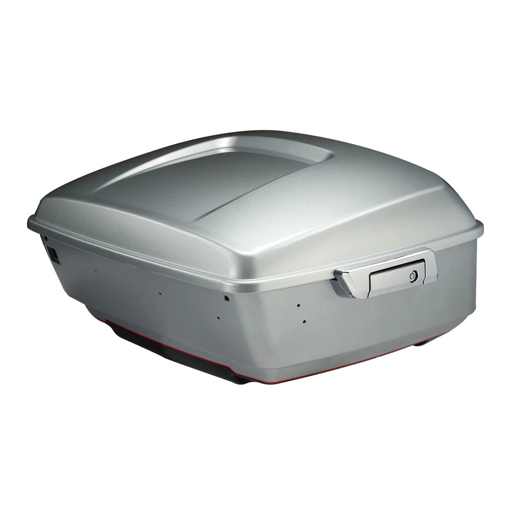 King trunk for Harley Electra Glide (2014–2023) Brilliant Silver Pearl