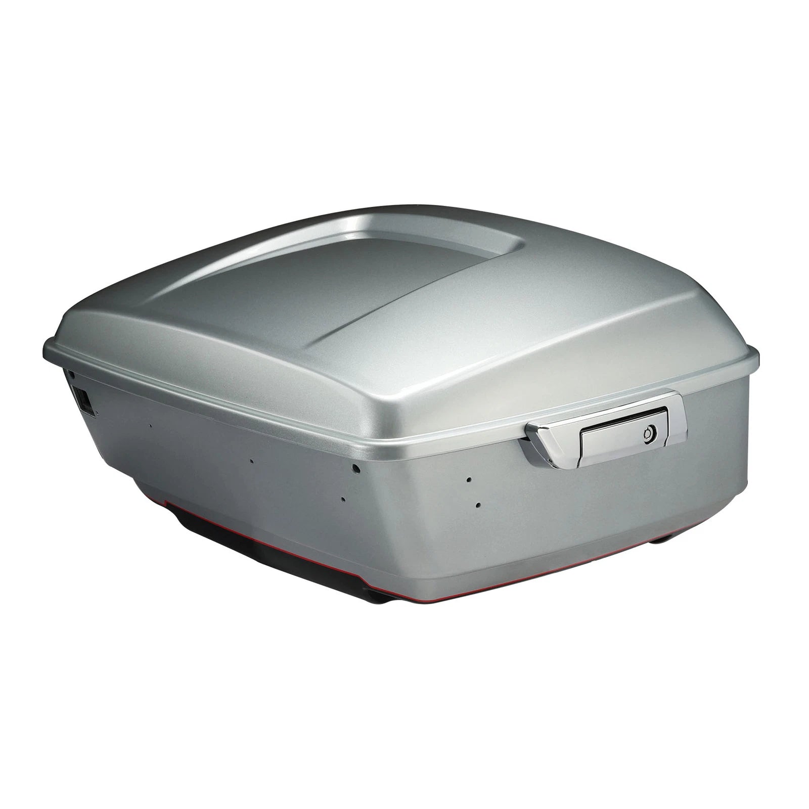 King trunk for Harley Electra Glide (2014–2023) Brilliant Silver Pearl