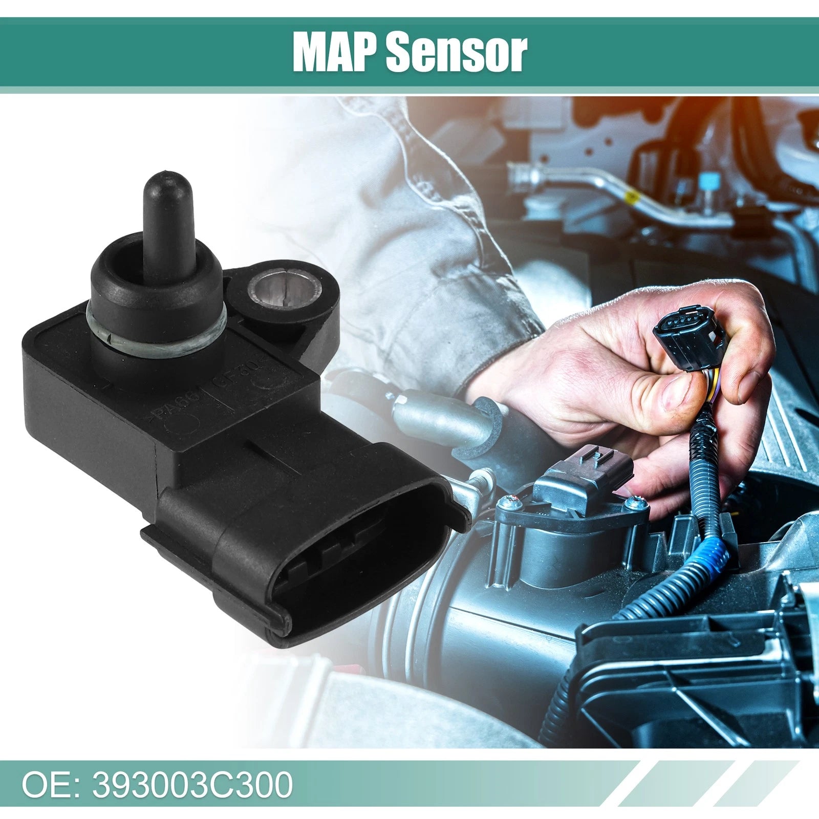 Manifold Absolute Pressure Sensor Replacement for Hyundai Santa Fe (2010–2019)