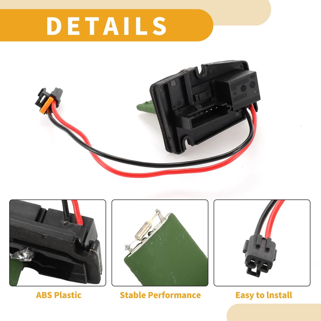 HVAC Blower Motor Resistor No. 52407893 for GM