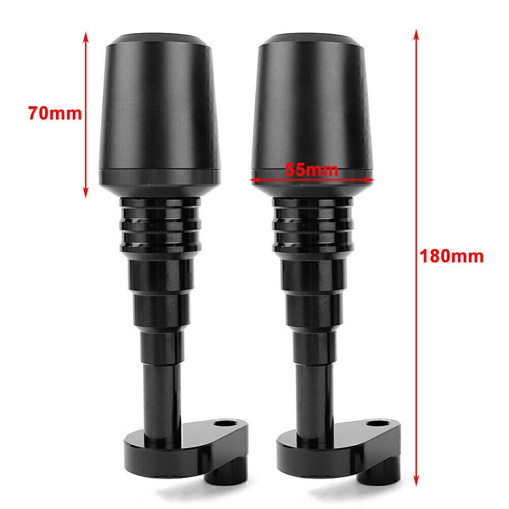 2X Frame Sliders Engine Crash Guard Protector for Yamaha YZF R15 (2019–2021)