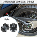 Swingarm Spools 6mm M6x1.0 Pair for Motorcycle Aluminum Alloy (Universal)