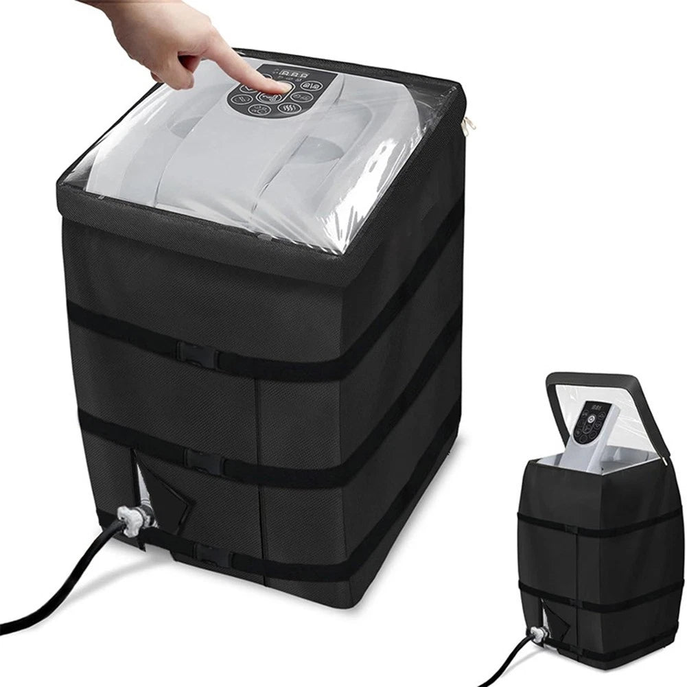 Waterproof Spa Heater Pump Cover for Spa (600D Oxford Fabric)