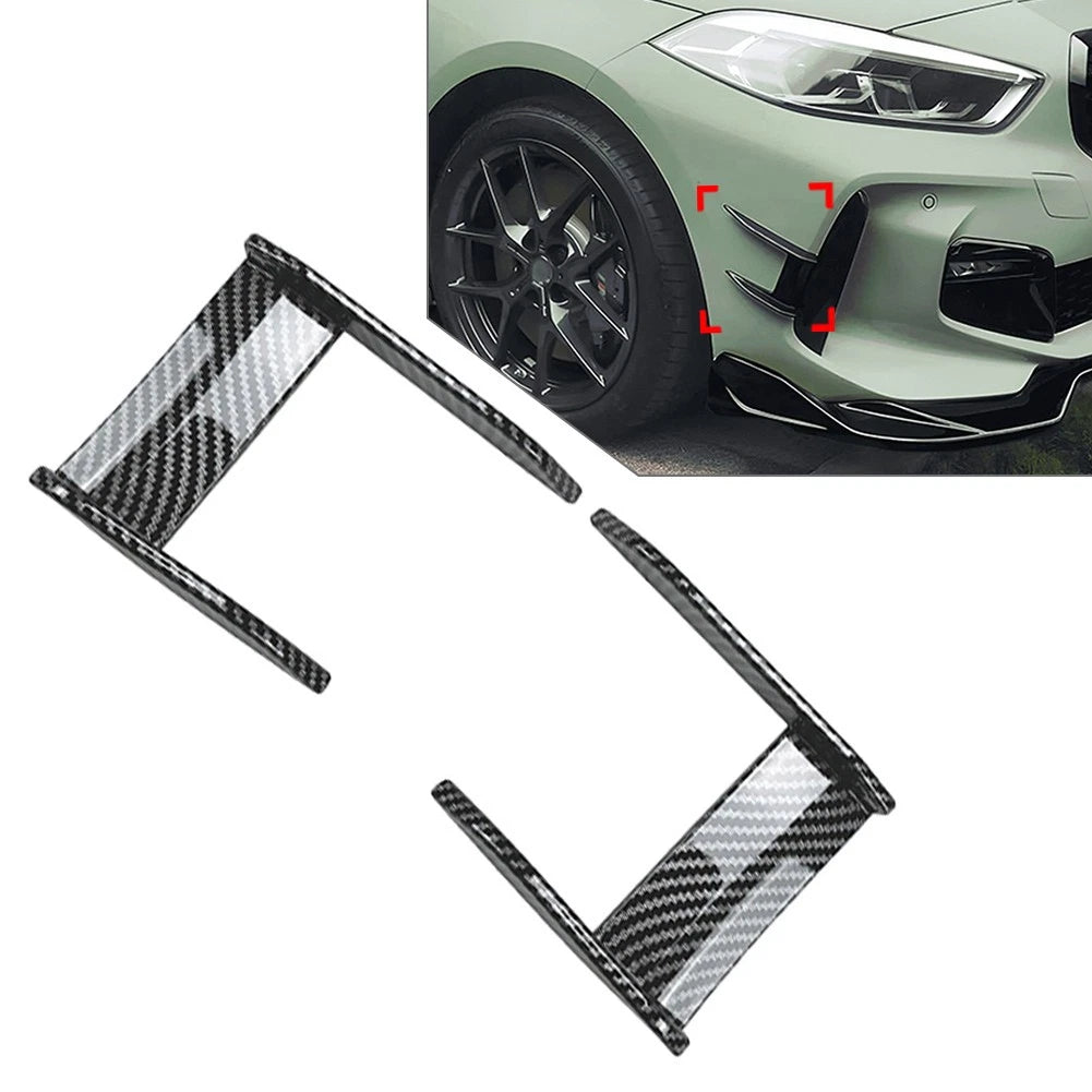 Front Bumper Wind Side Spoiler for BMW 1 Series F40 (2019–2023)