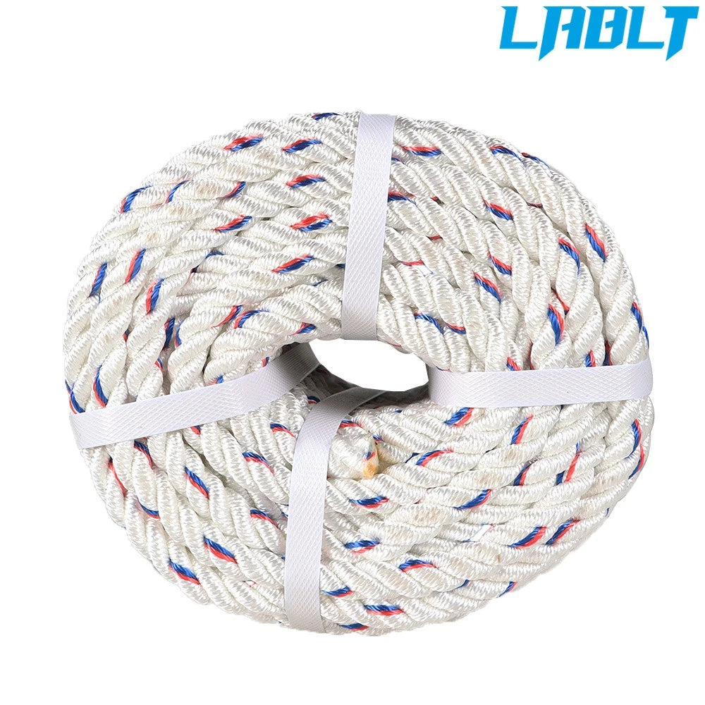 5/8" x 150' Double Braid Polyester Bull Rope for Arborist (LABLT)