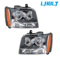 Pair Halogen Headlights for Chevy Avalanche/Suburban/Tahoe (2007–2014)