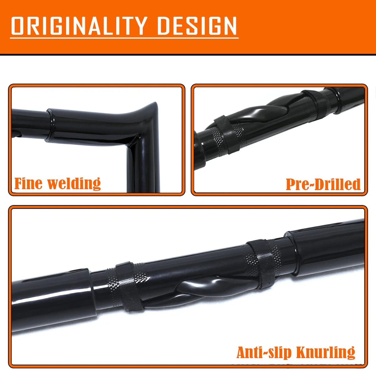 14" Prewired Ape Hanger Handlebar for Harley Road King FLHR FLHRC (2014–2015)