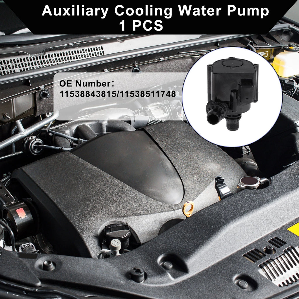 Auxiliary Cooling Water Pump Replacement for BMW F10 (2010–2016)