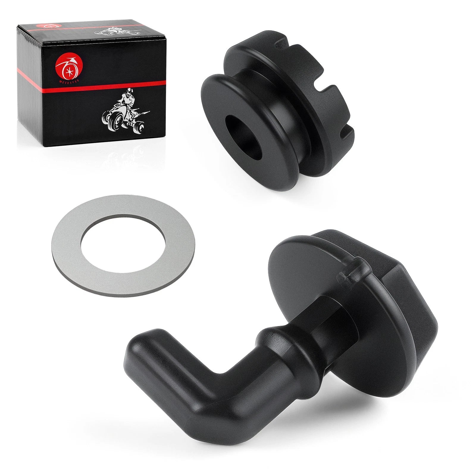 Hood Latch Toggles Kit + Grommets & Washers for Polaris RZR 570 800 900 (2010–2021)