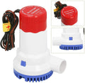 1500GPH 12V Electric Bilge Pump & Float Switch for Boat