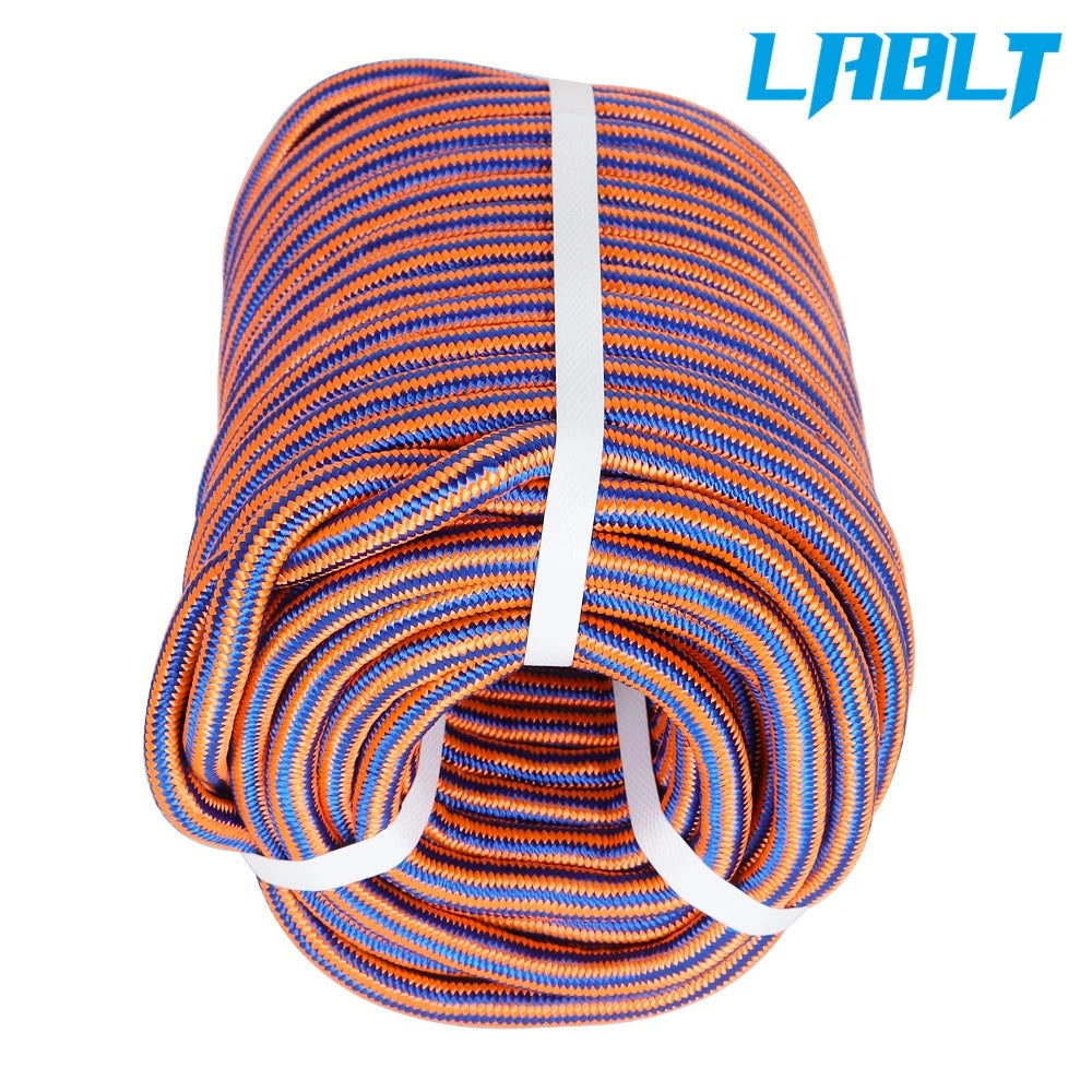 Braided Polyester Arborist Rigging Rope 1/2" x 100' for Garden