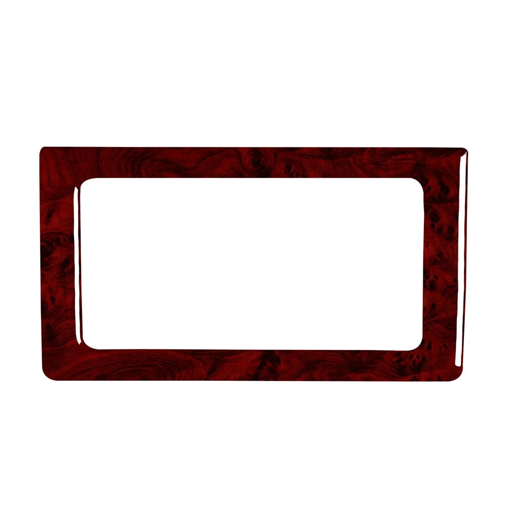 Red Wood Grain Rear Storage Box Frame Cover Trim for BMW 3 Series E36 (1994–1996)