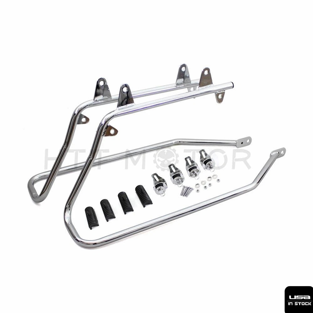 Saddlebag Conversion Bracket with Hardware Kit for Harley Davidson Softail (1996–2013)