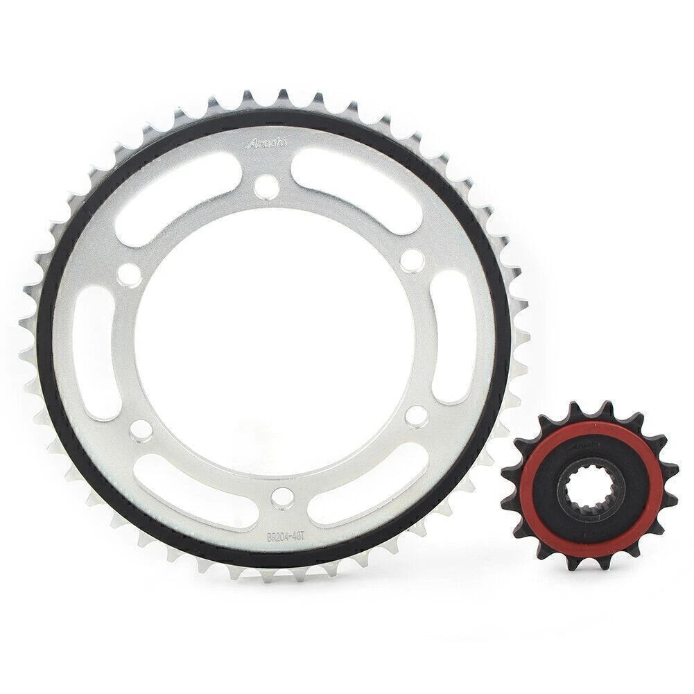 Rubber Cushion Front & Rear Sprocket Set for Yamaha XJ6 (2009–2015) BF204-16T 46T