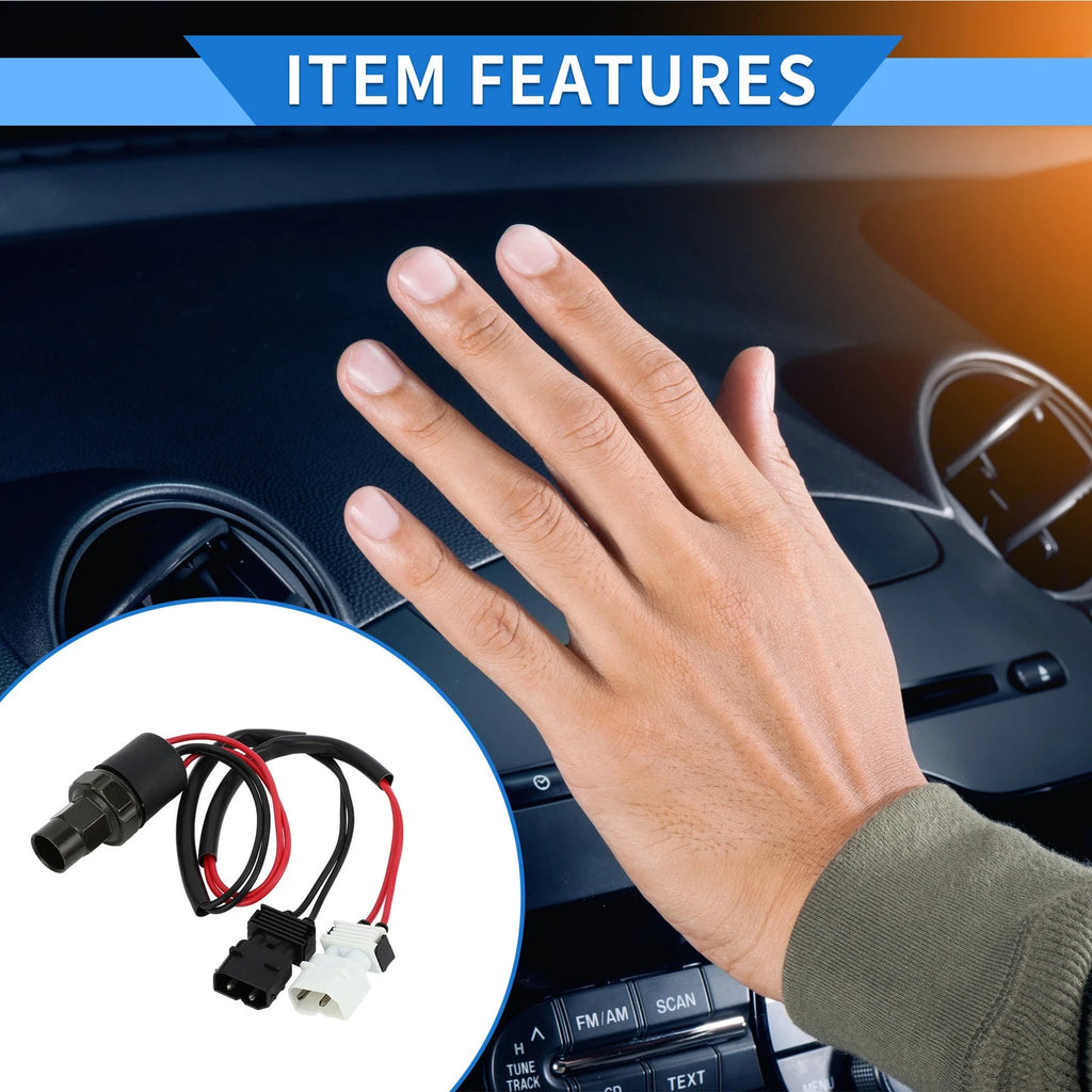 A/C Pressure Switch Sensor for BMW 318i 1.8L (1992–1995)