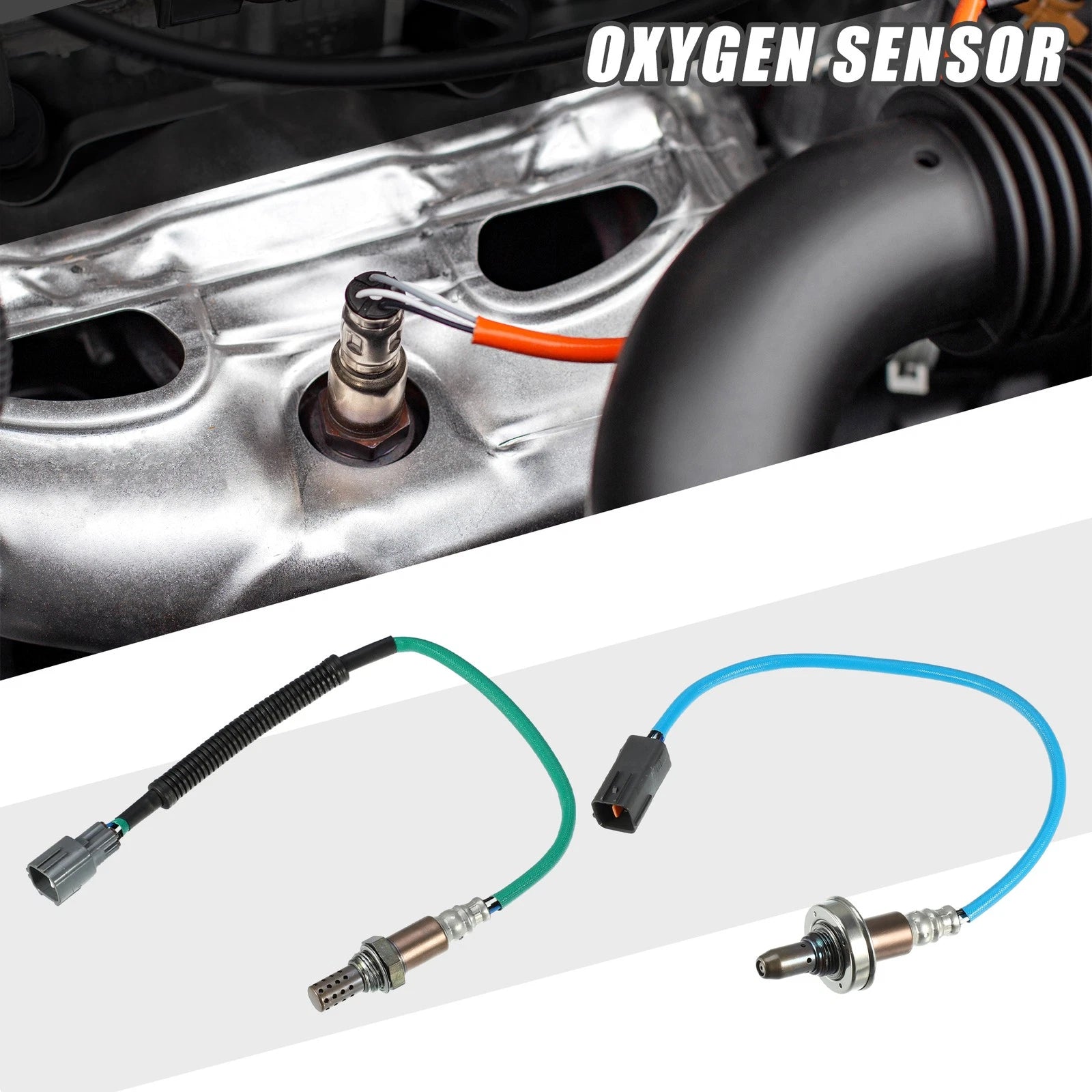 2pcs O2 Oxygen Sensor Upstream Downstream for Subaru Forester Impreza (2011–2013)