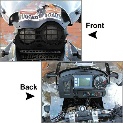 2X Clear Windshield Wind Deflector for BMW R1150GS & R1150GSA