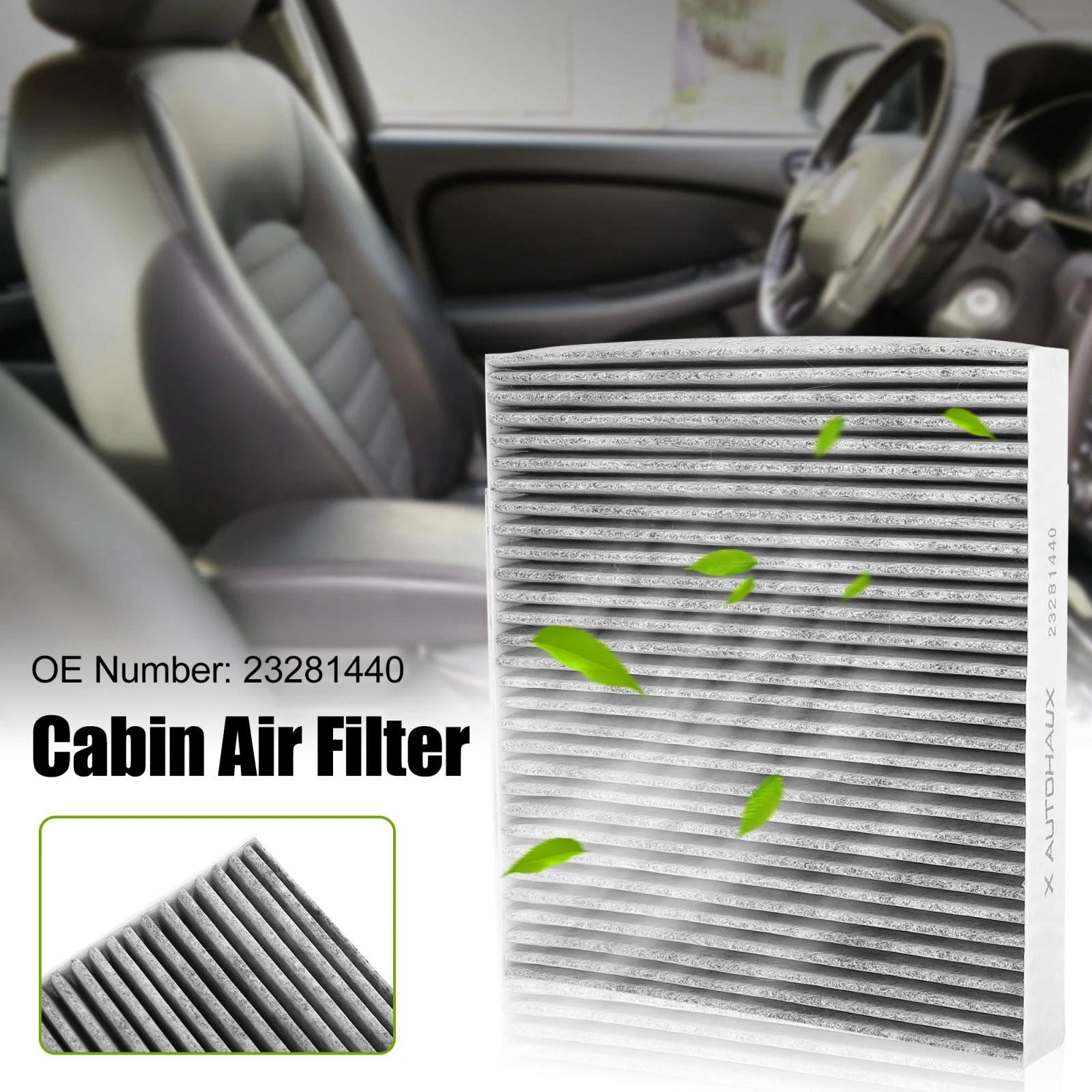 Cabin Air Filter for Chevrolet Silverado Cabin Air Filter Replacement (2007–2019)