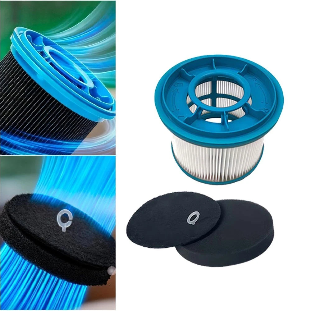 Replacement Filters Kit for Bissell Vacuum (Pet Hair & Dust Capture)
