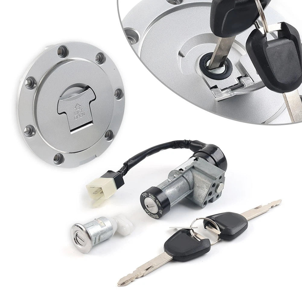 Ignition Lock Fuel Cap Cover for Honda CB190R CBF190R (2017–2020)