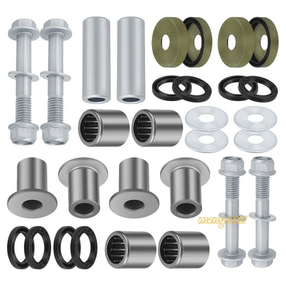 Upper & Lower Front A Arm Bushing Bearing for Suzuki Z400 (2003–2008) & Kawasaki KFX400 (2003–2006)