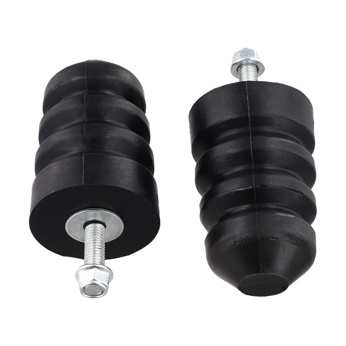 2X Rear Leaf Spring Control Arm Rubber Block Bumper for Ford F250 (2005–2016)