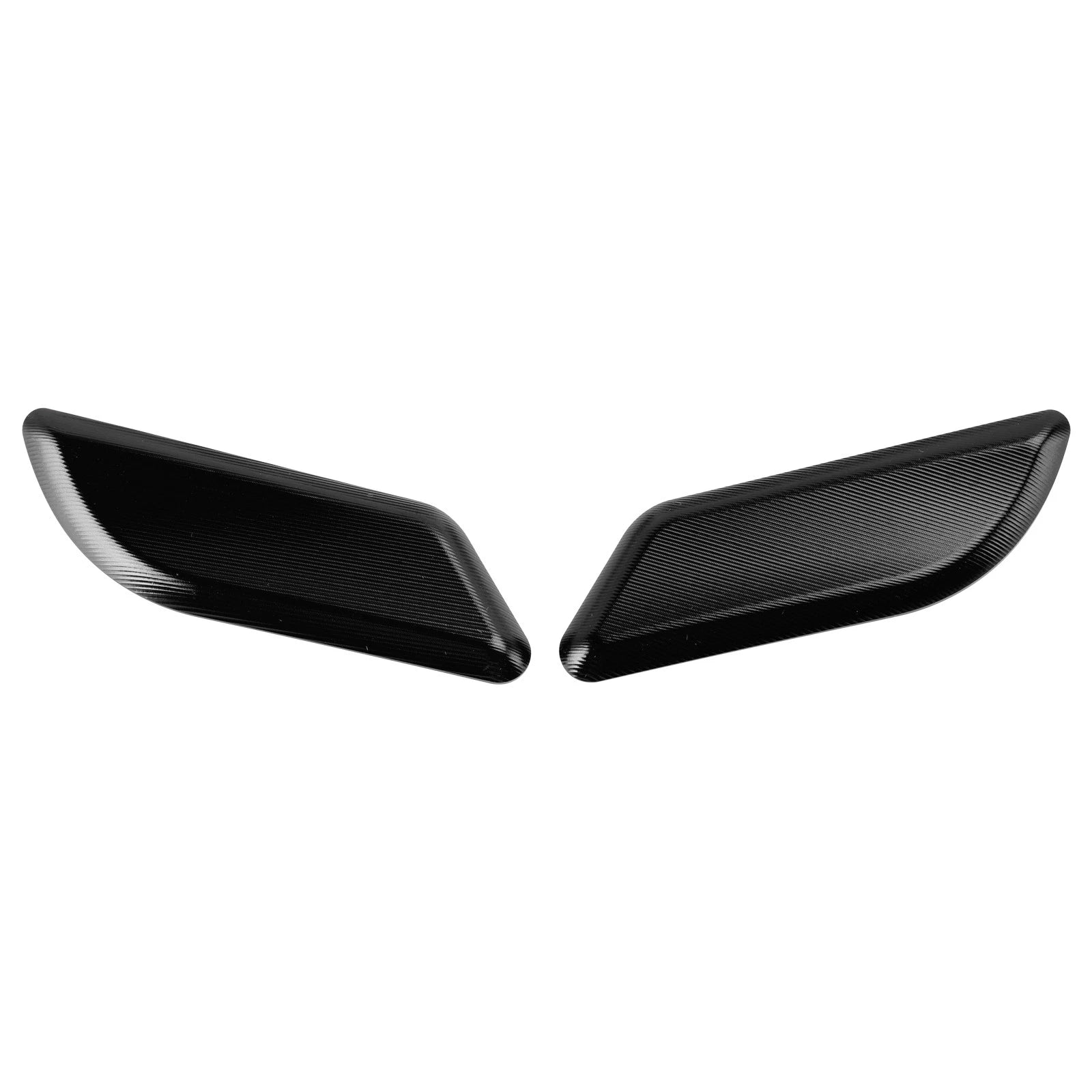 Black mirror delete block off plates for Ducati Panigale 1299 959 (2015–2019)