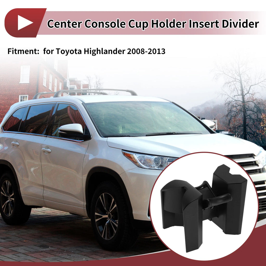 Cup Holder Divider Insert for Toyota Highlander (2008–2013)