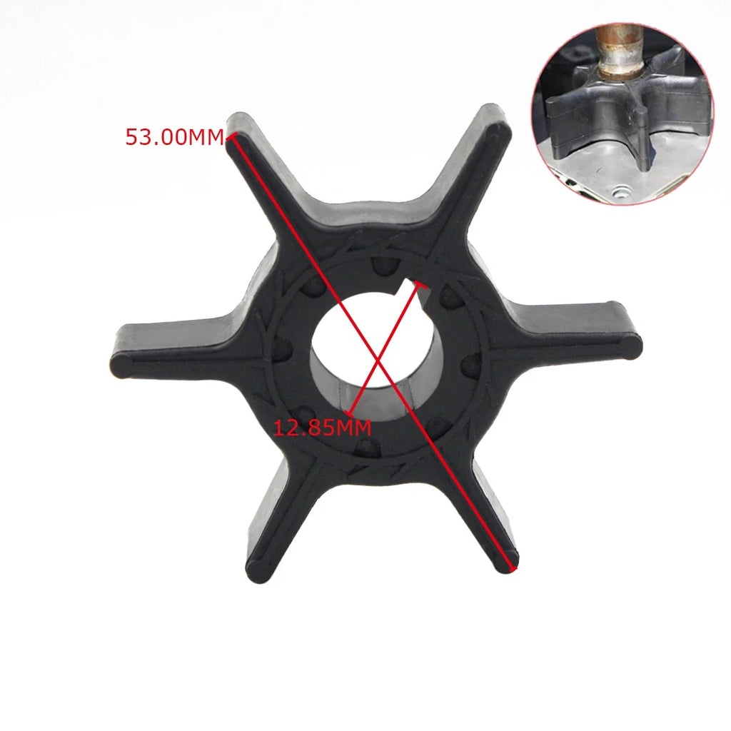Outboard Impeller for Yamaha 8HP 9.9HP 15HP 20HP (63V-44352-01, 18-3040, 500363)