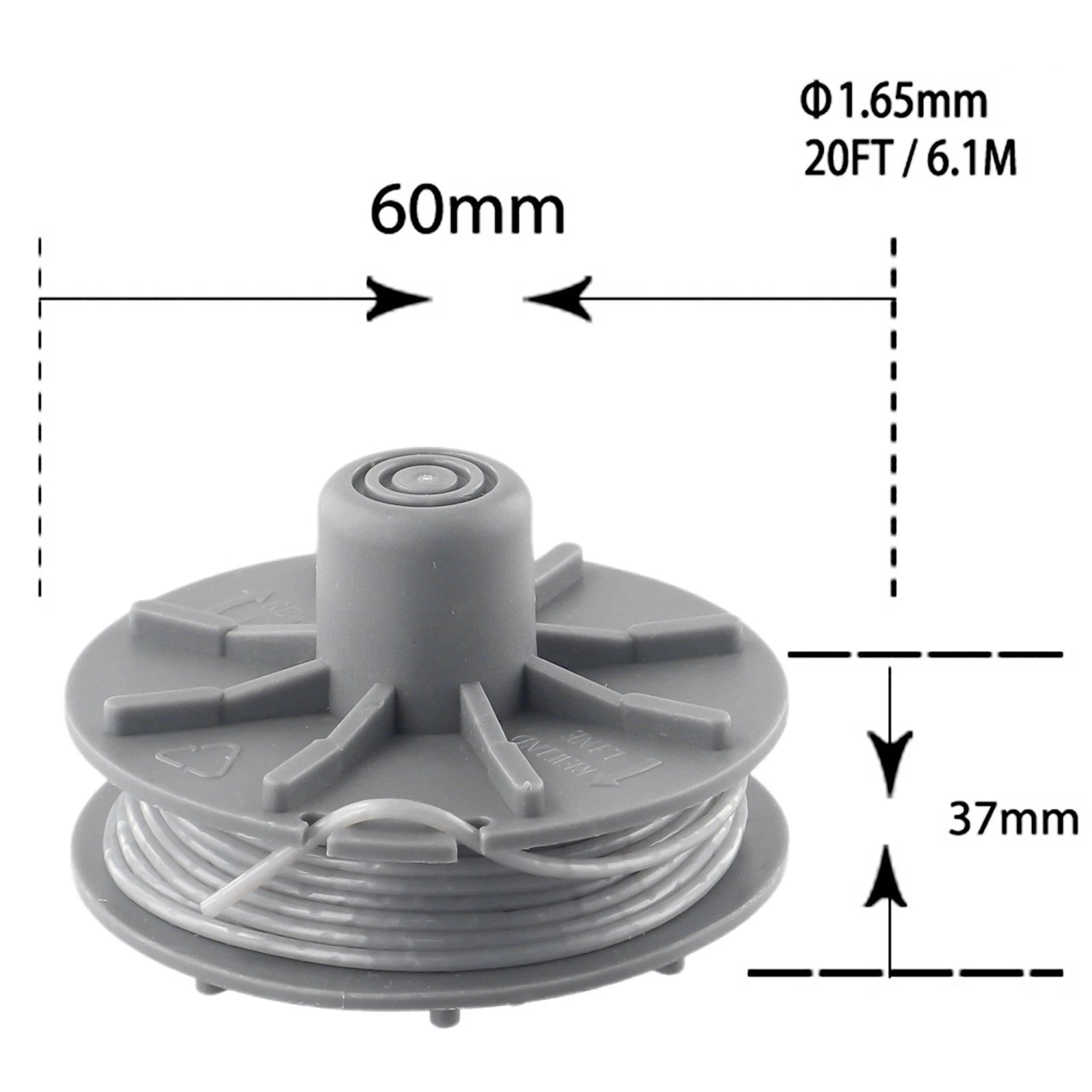 2X Spool for SmallCut 300, 350/23, 400/25 (05307-20)