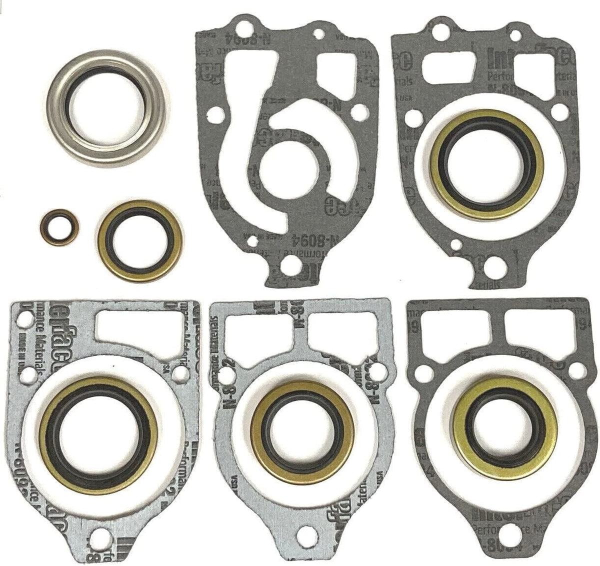 Lower Unit Gear Housing Seal Kit for Mercury Mercruiser (26-55682A1, 18-2653)