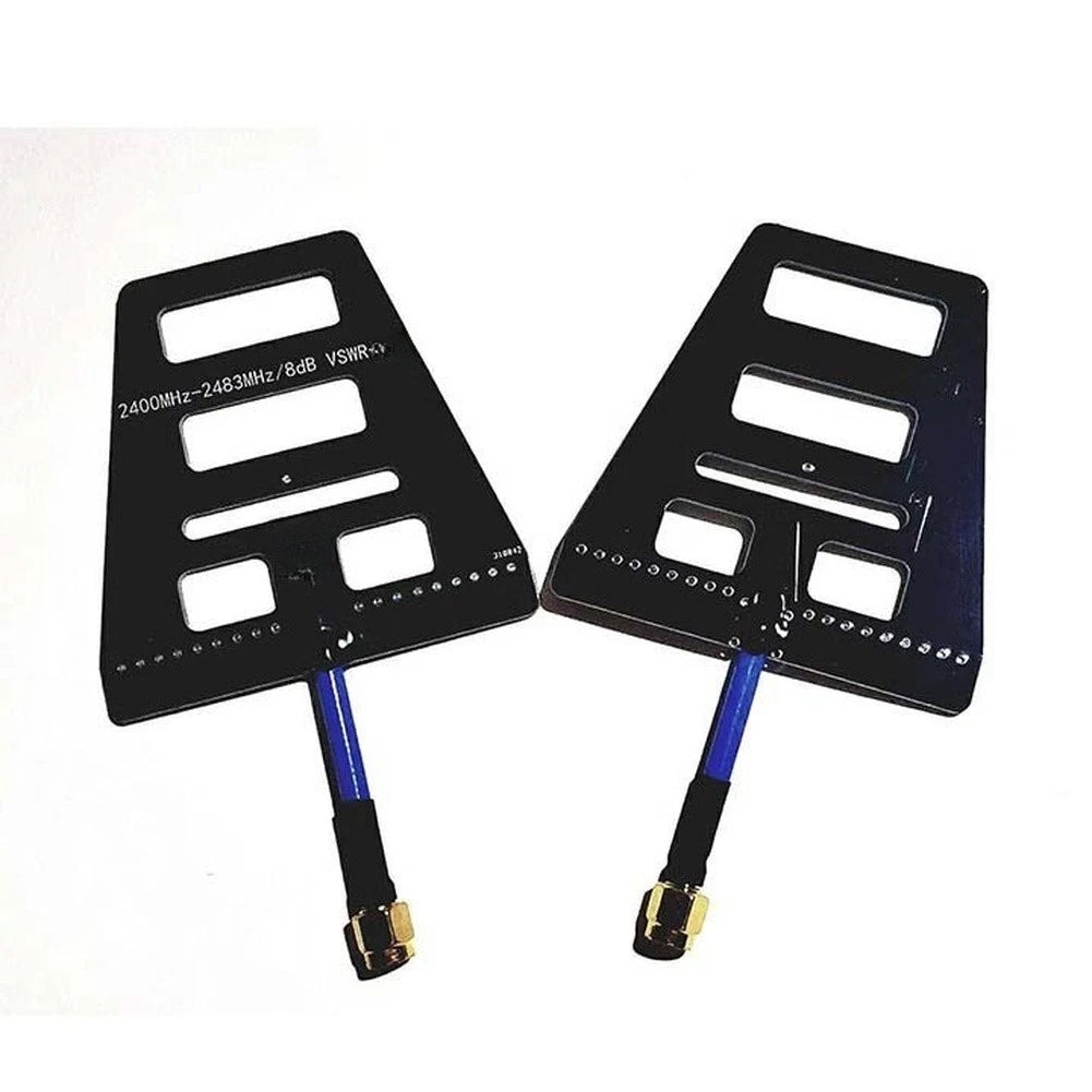 2X 4Ghz UAV Antenna Range Extender for YAGI WiFi Signal Booster 8dBi Gain