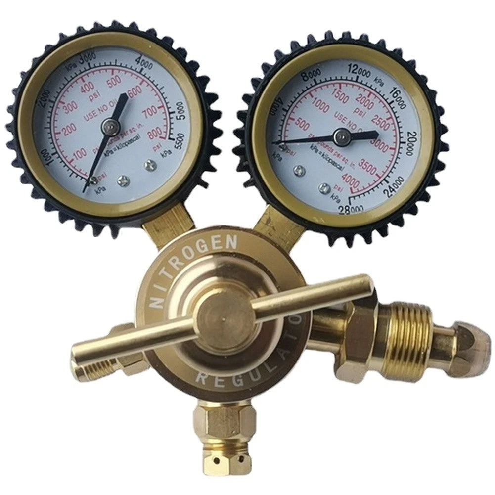 Copper Nitrogen Pressure Regulator CGA580 G58 Valve for Industrial Gas Systems