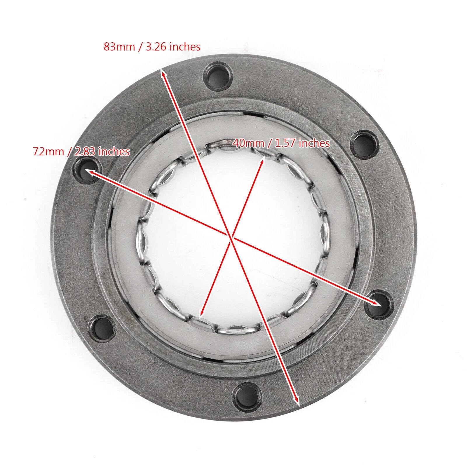 One Way Starter Clutch Bearing for Yamaha YFZ450 SE LE (2004–2009) 5TG-15590-00