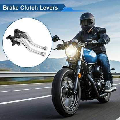 Brake Clutch Lever for Triumph Tiger 1050/Sport (2007–2016) Silver Tone