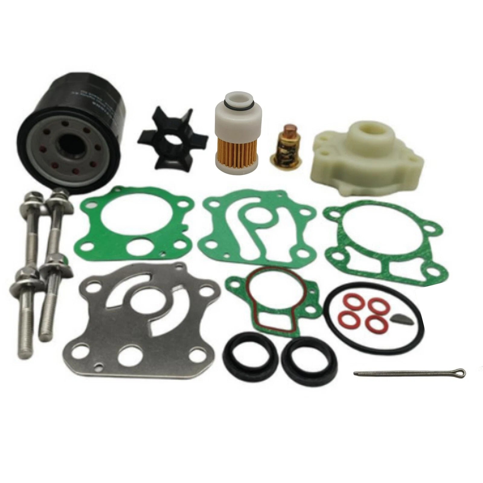 Yamaha Outboard Maintenance Service Kit for 50HP F50B (2000–2023) 6H3-W0078-01 5GH-13440-00