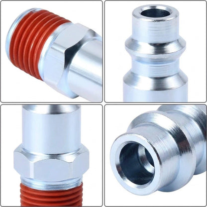 1/4in NPT Male Connector Set of 30 for Workshop Applications