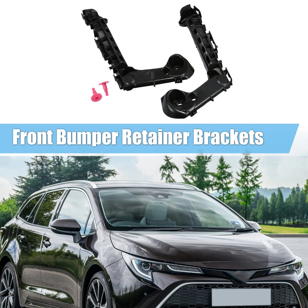 1 Pair Front Bumper Bracket 52116-02460 for Toyota Corolla
