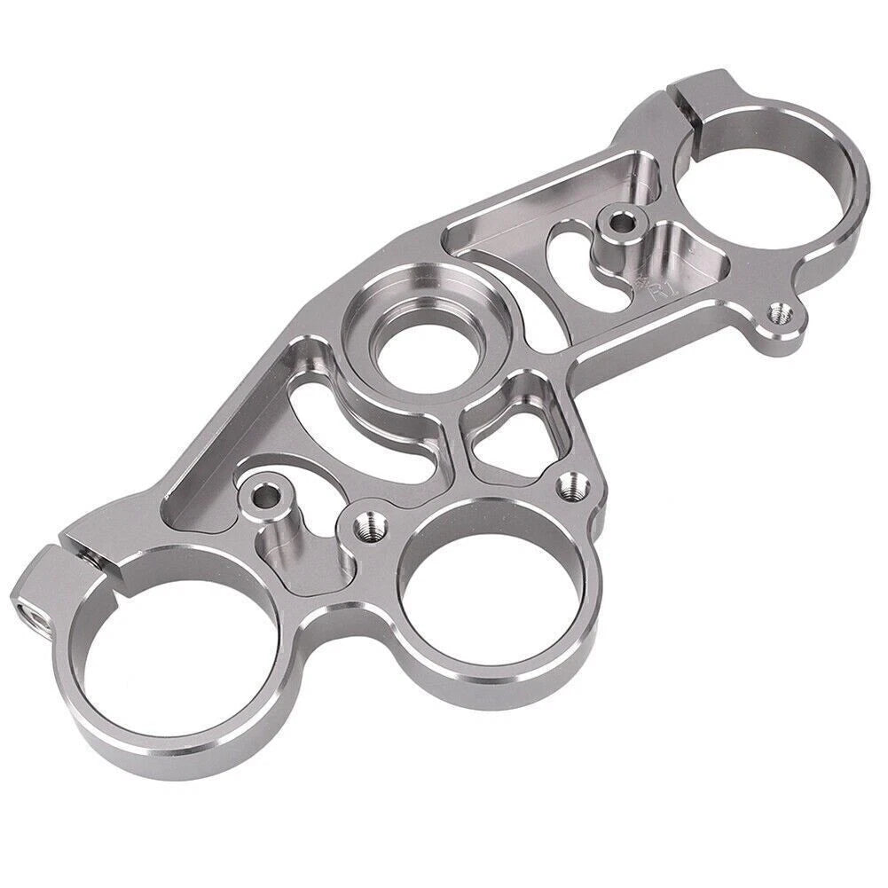 1PC Triple Tree Front Upper Top Clamp for Yamaha YZF R1 (2004–2006) Gray