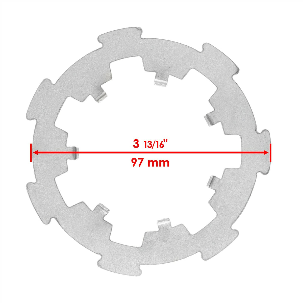 Differential Roll Cage Armature Plate Replacement for Polaris Sportsman 700 (2002–2006)