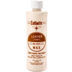 Collinite 855 Leather & Vinyl Wax for All Vehicles (16oz)