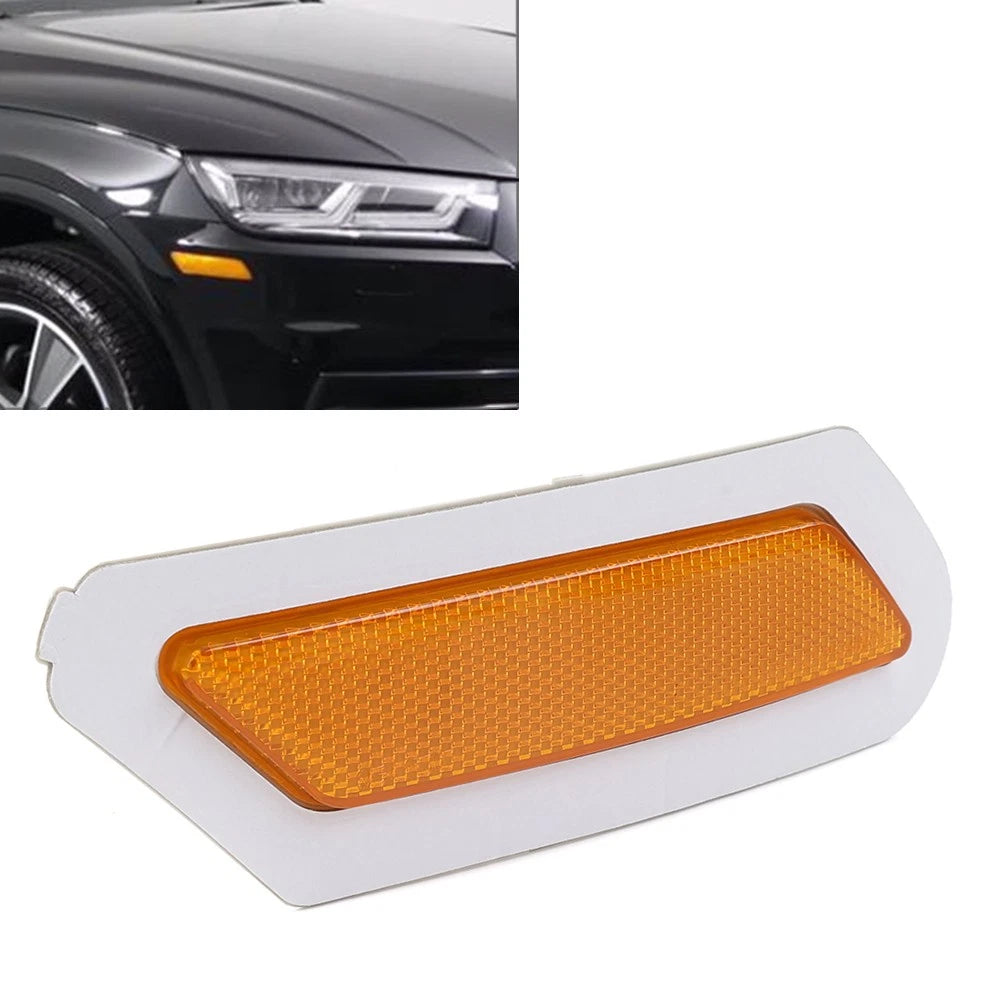 Front Bumper Reflector Indicator Side Marker Light for Audi Q5 SQ5 (2009–2021)