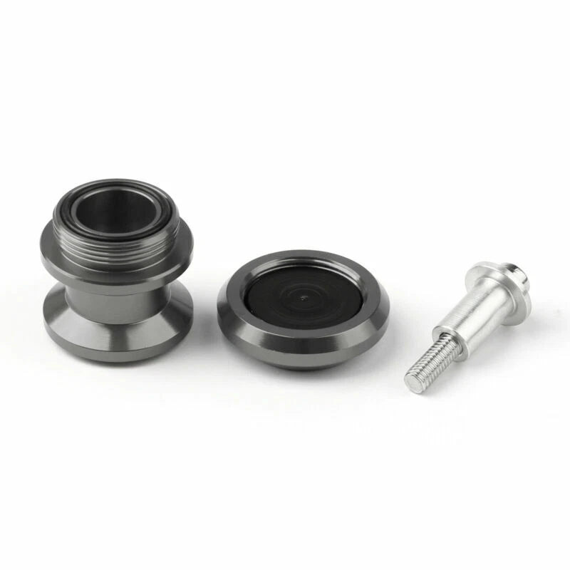 Pair of 6mm Swingarm Sliders Spools for Yamaha MT01 MT09 YZF-R3 R1 (2001–2023)