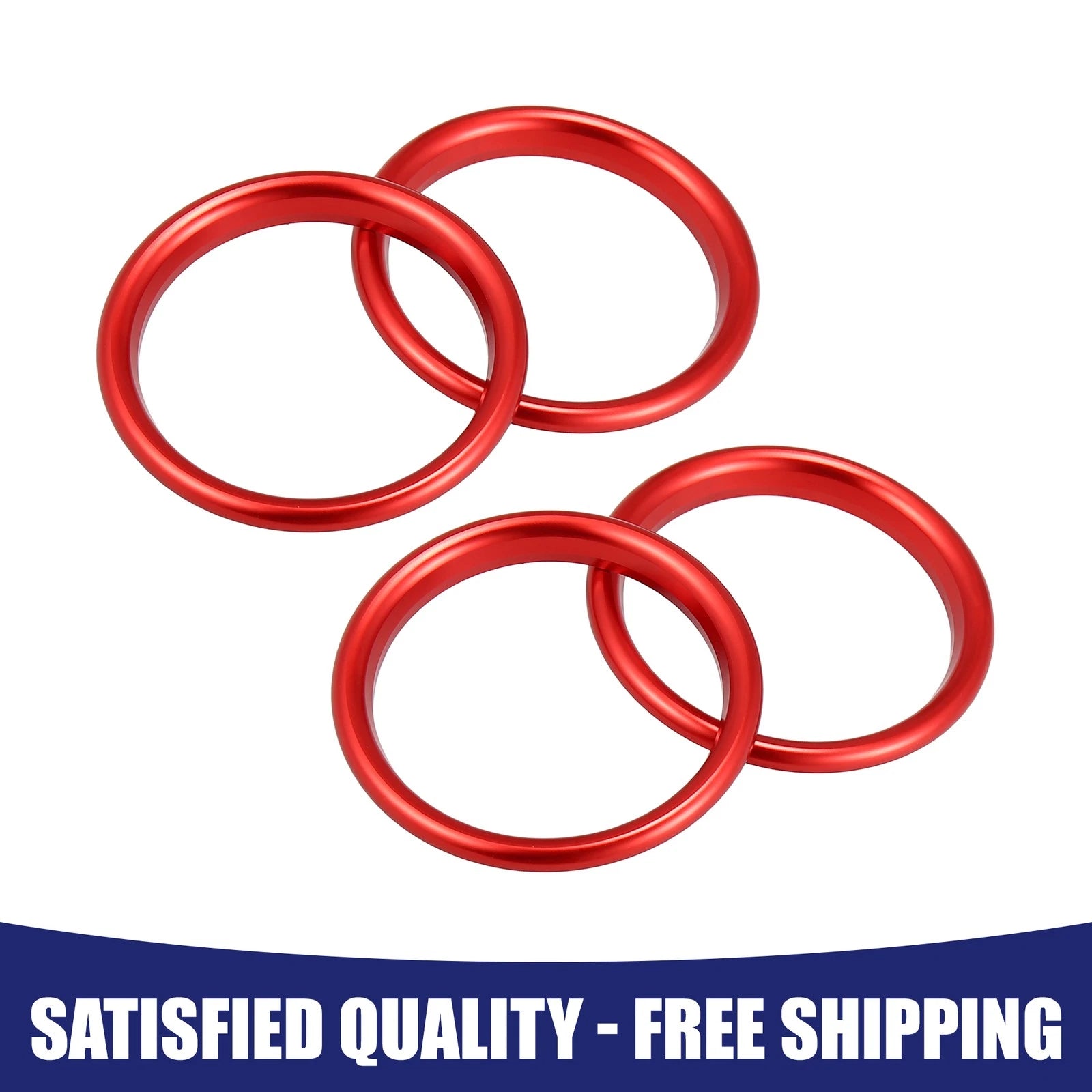 Air Vent Ring Decoration Cover Kit for Audi A3 (2013–2021)