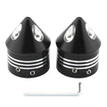 For Harley Touring Road Glide Dyna Softail Front Wheel Axle Nut Covers Cap