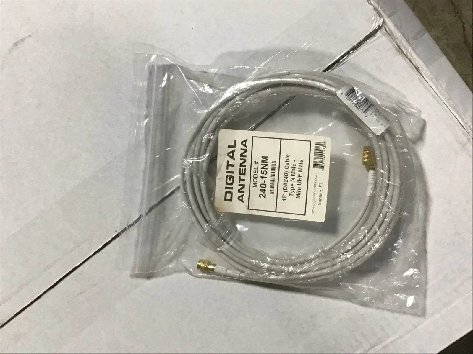 Digital Antenna Powermax DA240 Cable 15ft for