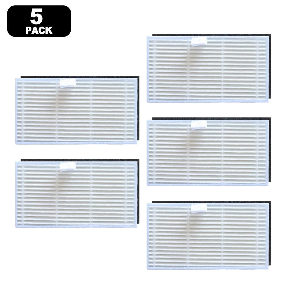 5 Piece Washable Filter Kit for Ultenic T20 Pro Robot Vacuum